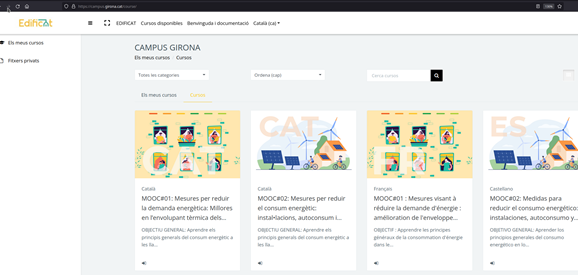 actualización y migración de Moodle para Campus Girona realizada por Arambee